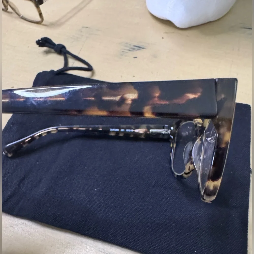 Diane Von Firstenberg Tortoise Shell Eyeglasses